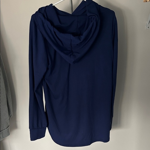 Freeloader Navy Blue Hoodie Sweatshirt - Picture 2 of 4